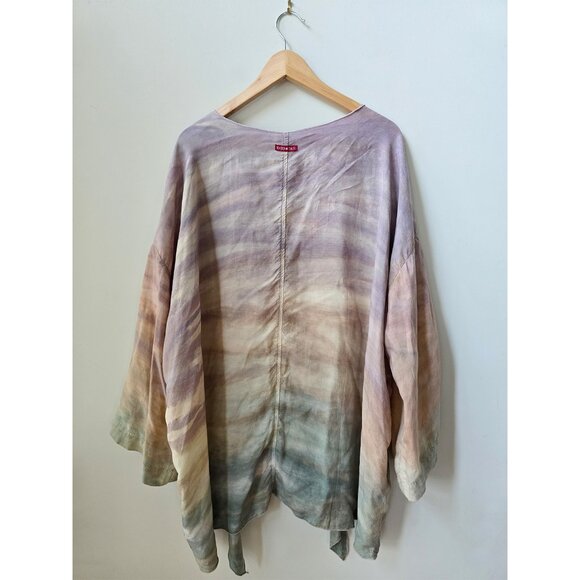 Free People Hardtail Forever Oceans Long Sleeve Kimono Jacket in a Size Medium M - Picture 3 of 5